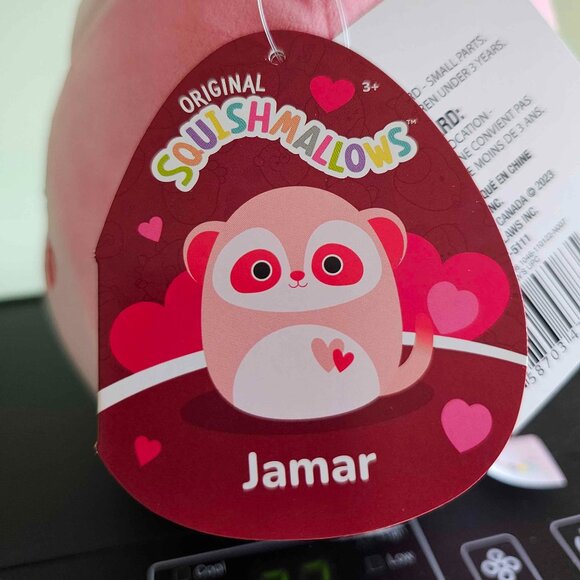 NWT 8" Jamar the pink meerkat Squishmallow - Picture 2 of 2